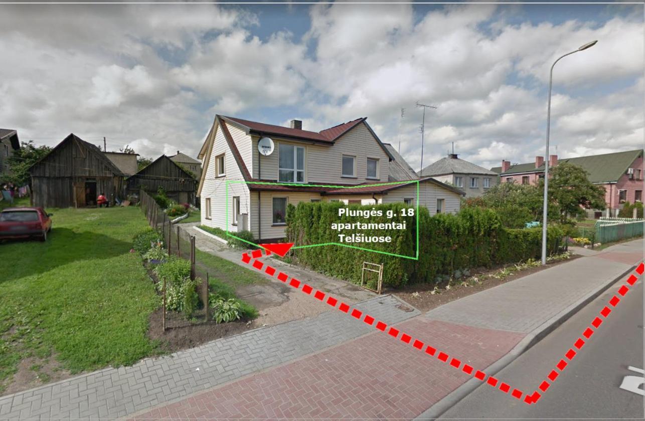 Plunges Gatves 18 Apartamentai Telšiai Екстериор снимка